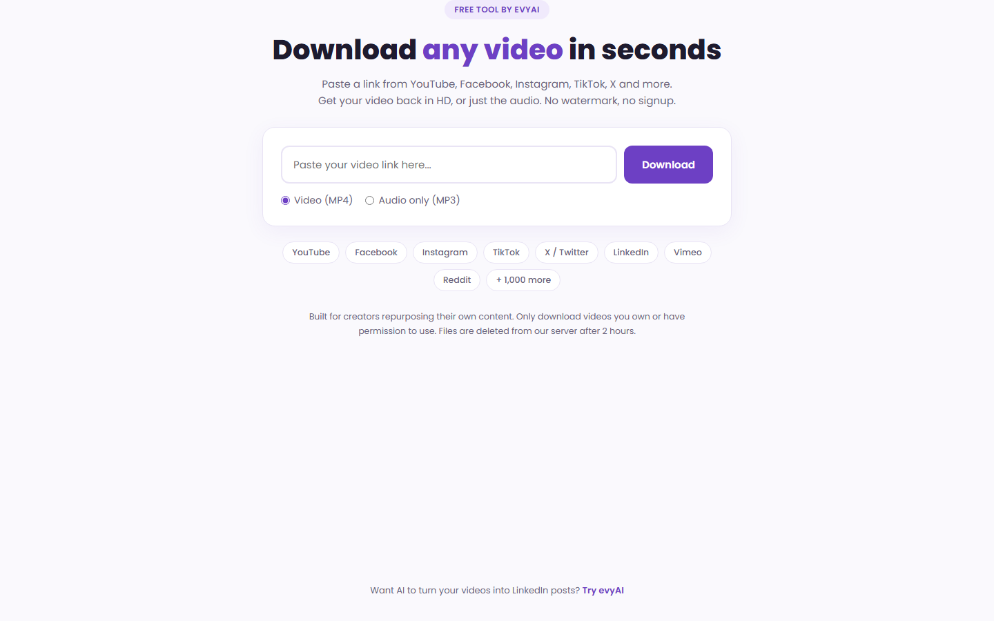 Download Media: Free Video Downloader screenshot