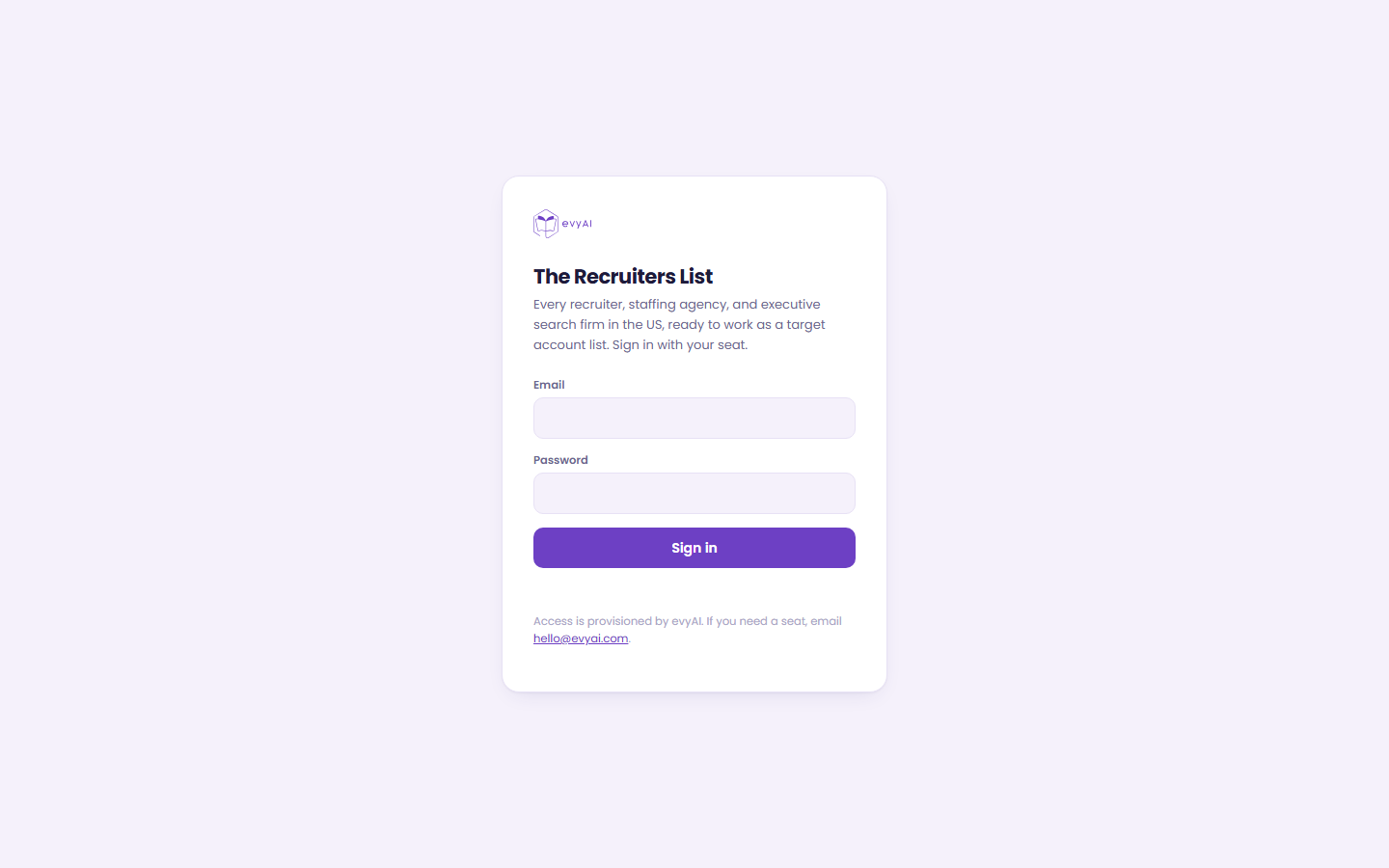 The Recruiters List: 44,593 Staffing Firms screenshot